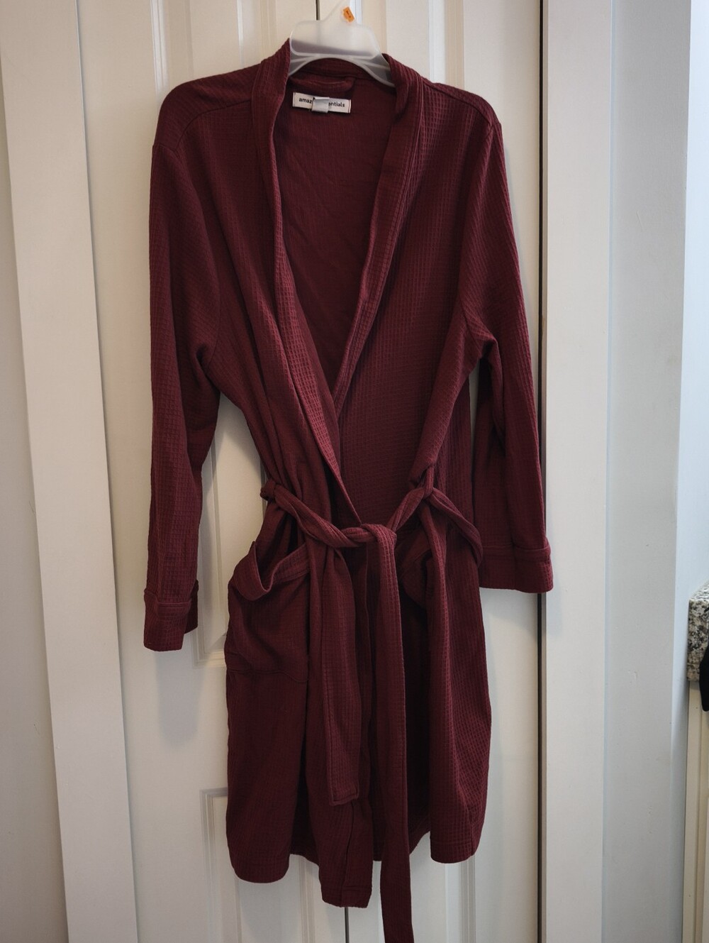 Amazon Essential Waffle Cotton Robe